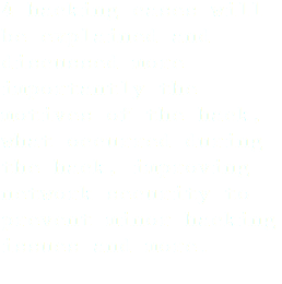 4 hacking cases will be explained and discussed more importantly the motives of the hack, what occurred during the hack, improving network security to prevent minor hacking issues and more.